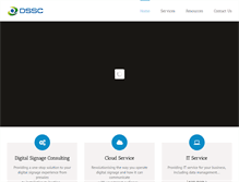 Tablet Screenshot of dssceurope.com